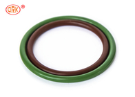 Metrisches Brown-Grün-schwarzer O-Ring FKM mit säurebeständigem für Flugzeugmotor-Dichtungs-Systeme