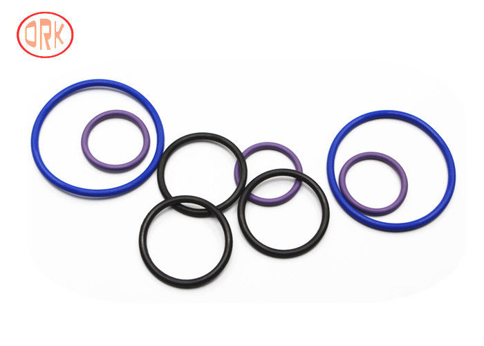 Gummiprodukte verkaufen hohe blaue Silikon-O-Ringe Tempereture en gros