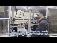 100%ige Prüfung der Gummidichtung des Steckers