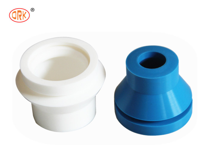 Ausgezeichnete Rebound-Widerstandsfähigkeit Blaue Farbe Custom Mold Silicone Gummi Busch