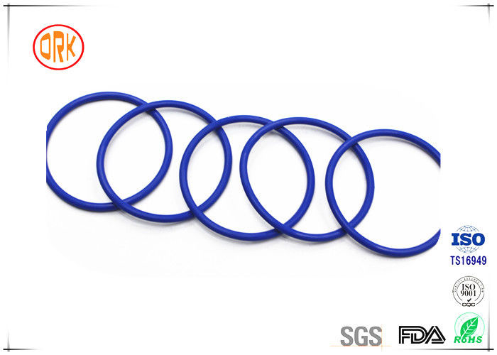 Blauer NBR-O-Ring Gummidichtungs-Öl-Widerstand für Machinary mit RoHs-Bericht