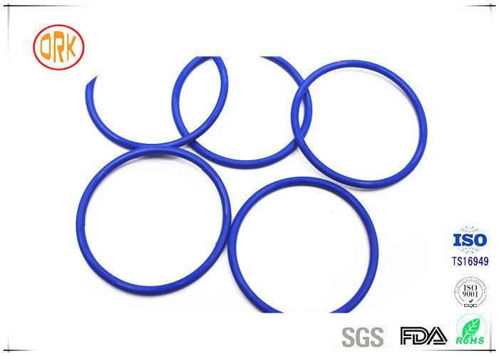 Blauer NBR-O-Ring Gummidichtungs-Öl-Widerstand für Machinary mit RoHs-Bericht
