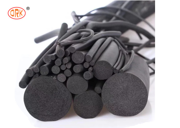 Hersteller Schwarze EPDM Silicone Schaumgummi-Sponzenstreifen O-Ring-Gummicord