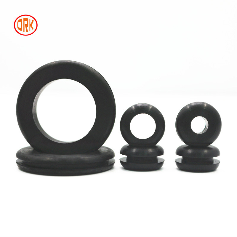 ORK Gummi geformte Teile FDA zertifiziert nicht toxischer Silikon Gummi Grommets Zugfestigkeit 1000 PSI