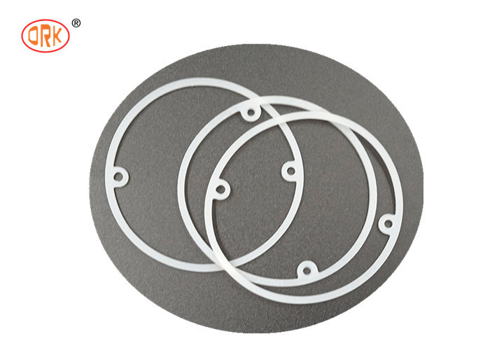 Weißes nicht brennbares Gummi Silicone Flat Hochdruck O Ring Dichtungen