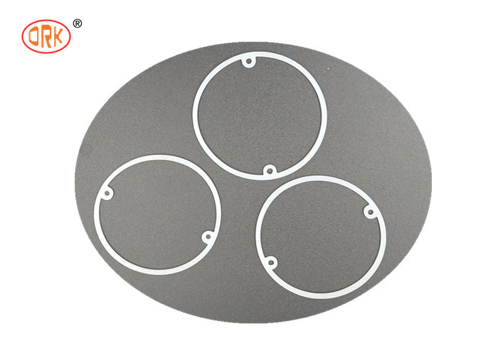 Weißes nicht brennbares Gummi Silicone Flat Hochdruck O Ring Dichtungen