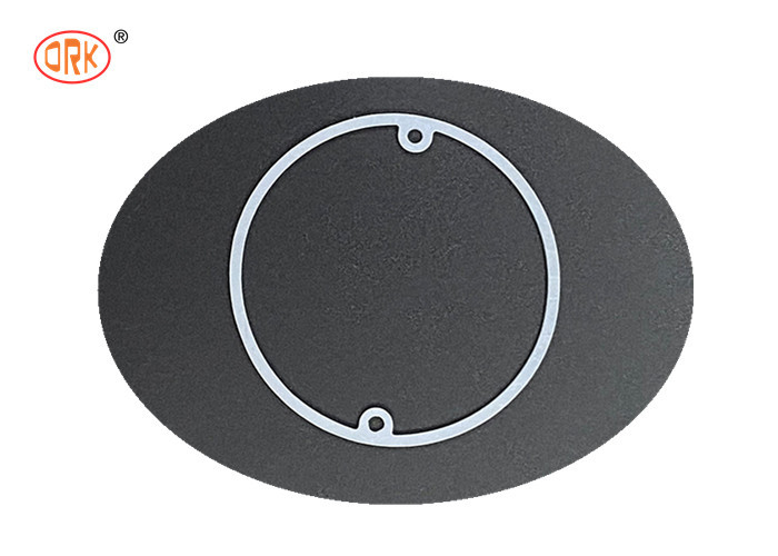 Weißes nicht brennbares Gummi Silicone Flat Hochdruck O Ring Dichtungen