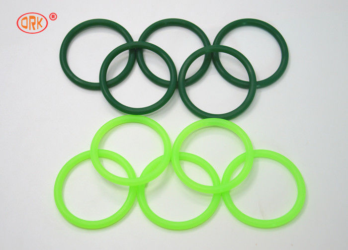 Fluor-Gummi den hitzebeständigen versiegelt O-Ring, grüne O-Ringe für Flugzeugmotor