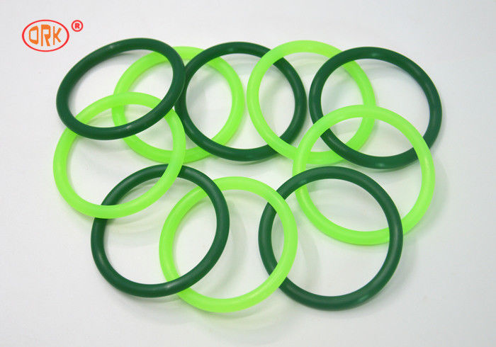 Fluor-Gummi den hitzebeständigen versiegelt O-Ring, grüne O-Ringe für Flugzeugmotor