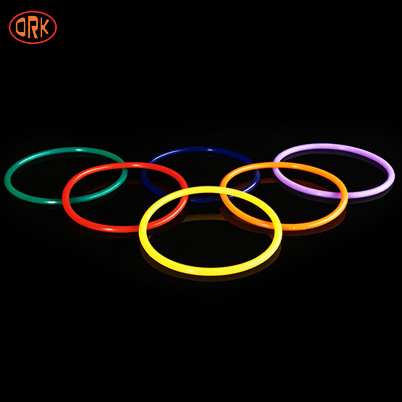 ORK Farbiger Custom Silicone O Ring hohe Temperatur