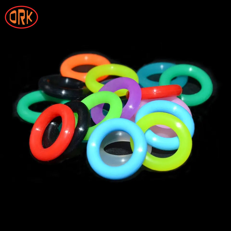 ORK Farbiger Custom Silicone O Ring hohe Temperatur