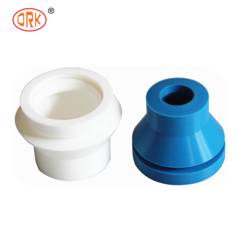 Ausgezeichnete Rebound-Widerstandsfähigkeit Blaue Farbe Custom Mold Silicone Gummi Busch