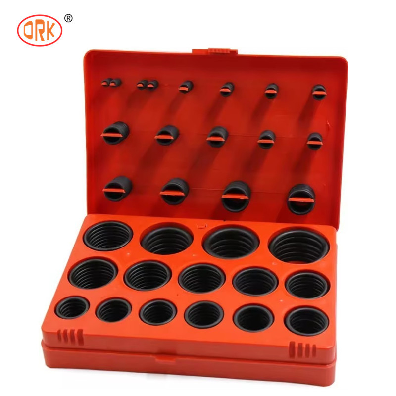 ORK Universal Standard SAE Standard 407PC Hochleistungs-Rohrleitungs Gummi O Ring Kit