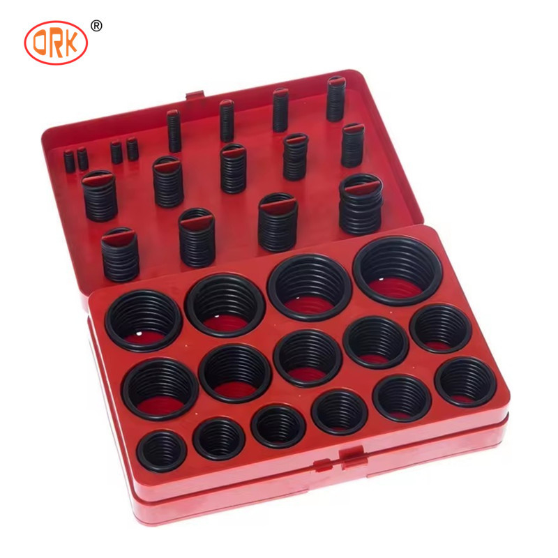 ORK Universal Standard SAE Standard 407PC Hochleistungs-Rohrleitungs Gummi O Ring Kit