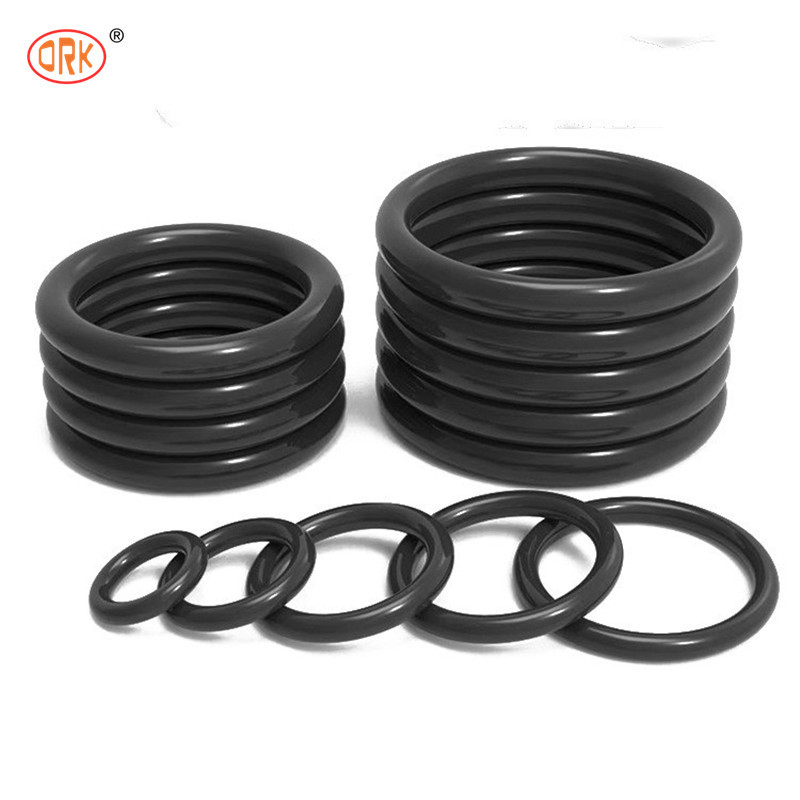 Schwarzer Naturkautschuk O-Ring-Dichtungsdichtung UV-Widerstand hervorragend -40°F bis +250°F Temperaturbereich