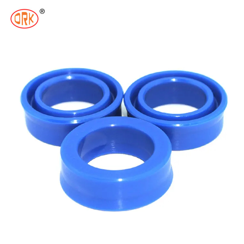 Blaue NBR-U-Cup-Ringdichtung für Hydraulikzylinder mit ausgezeichneter Abriebsbeständigkeit und guter Rebound-Widerstandsfähigkeit