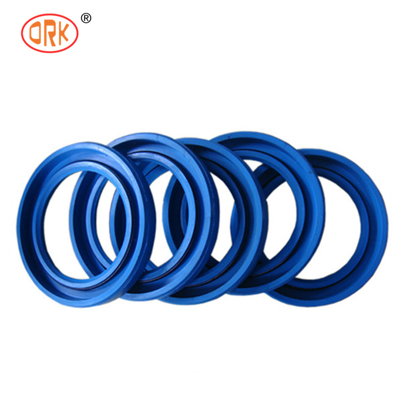 Blaue NBR-U-Cup-Ringdichtung für Hydraulikzylinder mit ausgezeichneter Abriebsbeständigkeit und guter Rebound-Widerstandsfähigkeit