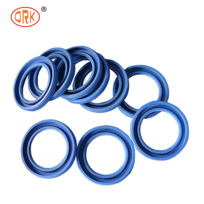 Blaue NBR-U-Cup-Ringdichtung für Hydraulikzylinder mit ausgezeichneter Abriebsbeständigkeit und guter Rebound-Widerstandsfähigkeit