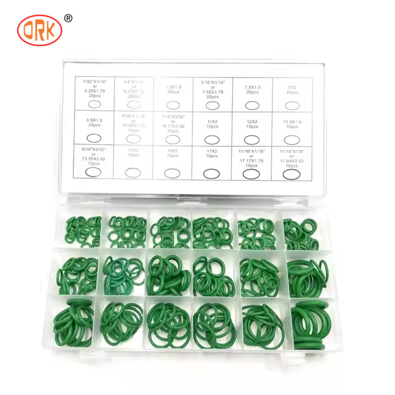 NBR Nitril O-Ring-Kit, Mehrzweck-Gummi-O-Ring-Set, auslaufsichere Dichtringe, geeignet für Auto, Bagger, Rohrleitungsreparatur