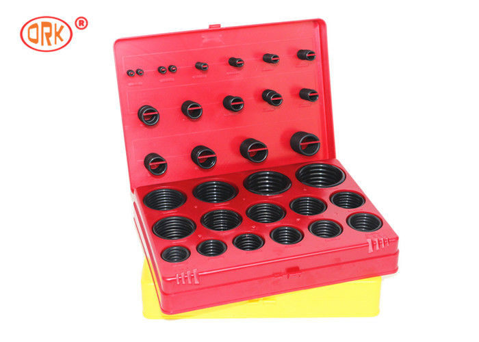 Dauerhafter O-Ring Ausrüstungs-Kasten - Standard 30 G AS568 bemisst 382 Stücke NBR 70 Schwarz-