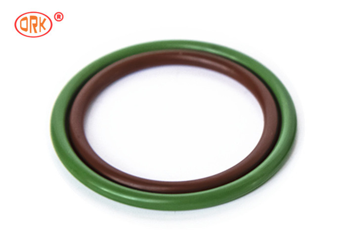 Metrisches Brown-Grün-schwarzer O-Ring FKM mit säurebeständigem für Flugzeugmotor-Dichtungs-Systeme